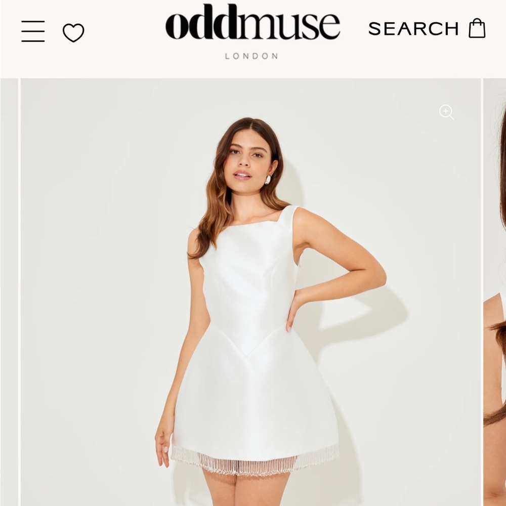 Odd Muse Embellished Mini Dress